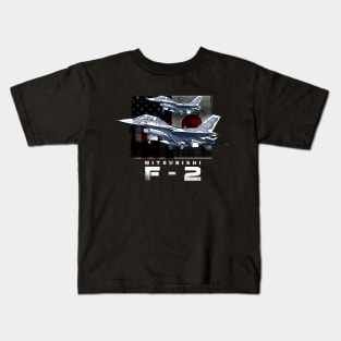 Mitsubishi F-2 Fighter jet Kids T-Shirt